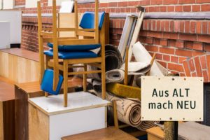 Aus Alt mach Neu Schild Sperrmüll Aus Alt mach Neu Schild Sperrmüll